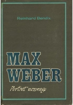 Max Weber portret uczonego