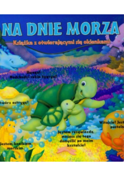 Na dnie morza Książka z otwierającymi się okienkami