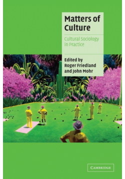Matters of Culture