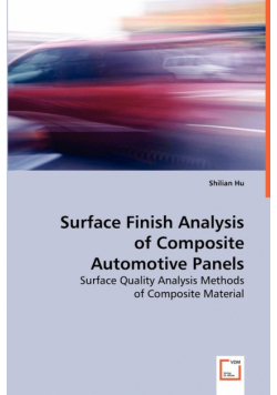 Surface Finish Analysis of Composite Automotive Panels