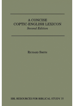 A Concise Coptic-English Lexicon