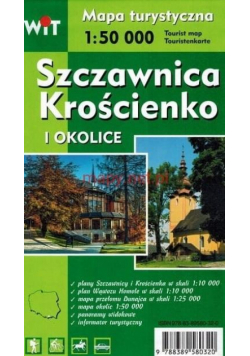 Mapa tur. - Szczawnica, Krościenko... 1:50 000