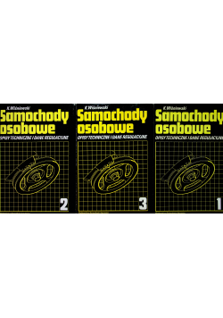 Samochody osobowe tom od 1 do 3