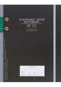 Notes A5/192K linia Black