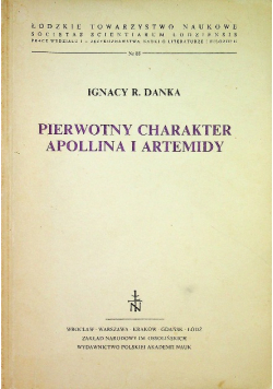 Pierwotny charakter Apollina i Artemidy