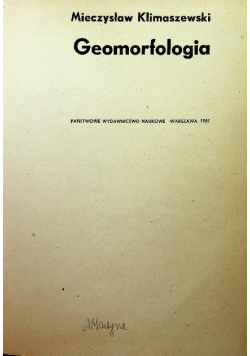 Geomorfologia