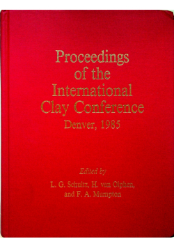 Proceedings of the international clay conference