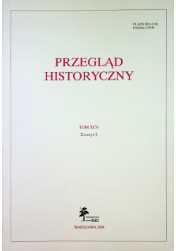 Przegląd historyczny tom XCV zeszyt 2