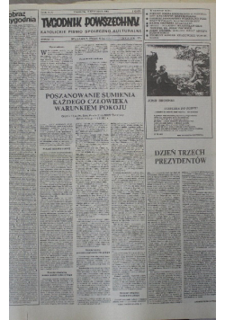 Tygodnik powszechny numer 1 do 52