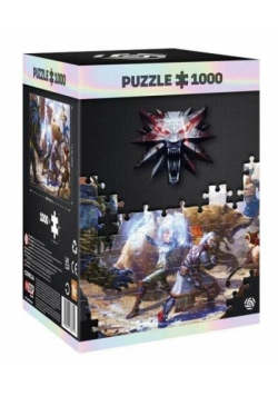Puzzle 1000 Wiedźmin: Geralt & Triss in Battle