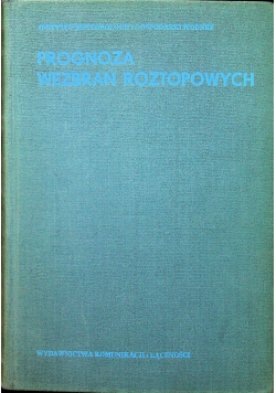 Prognoza wezbrań roztopowych