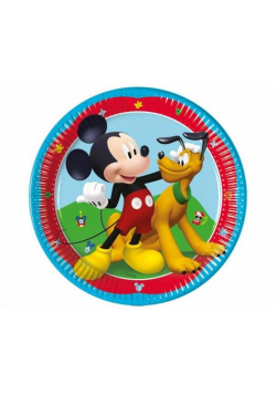 Talerzyki papierowe Mickey 20cm 8szt