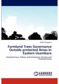 Farmland Trees Governance Outside protected Areas in Eastern Usambara
