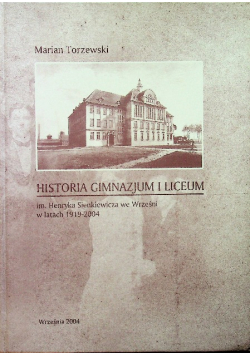 Historia gimnazjum i liceum we Wrześni