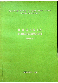 Rocznik Lubaczowski Tom IV