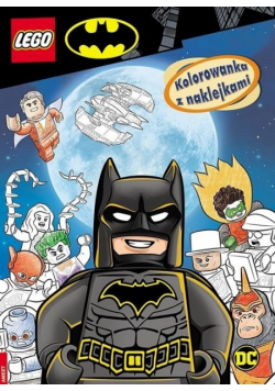 LEGO(R) Batman Kolorowanka z Naklejkami Nowa