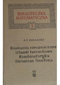 Biblioteczka matematyczna Tom 3