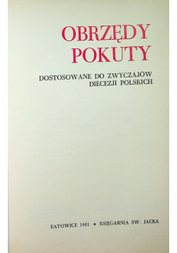 Obrzędy Pokuty