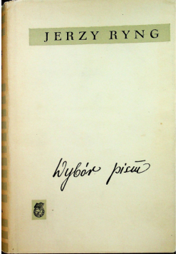 Ryng Wybór pism