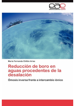 Reducción de boro en aguas procedentes de la desalación