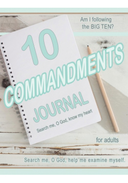 TEN COMMANDMENTS JOURNAL for adults