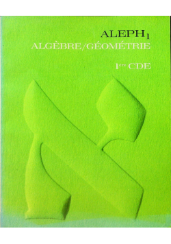 Algebre Geometrie