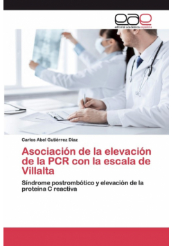 Asociación de la elevación de la PCR con la escala de Villalta