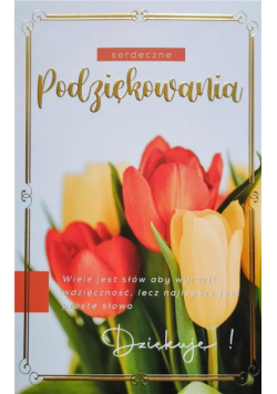 Karnet Podziękowania 2K - 063