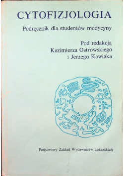 Cytofizjologia Podręcznik dla studentów