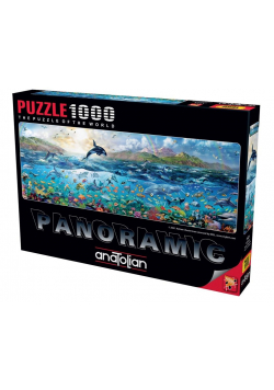 Puzzle 1000 Ocean pełen życia (Panorama)