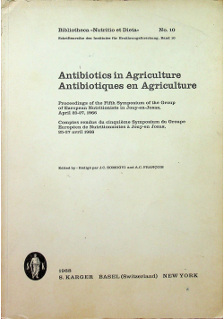 Antibiotics in Agriculture