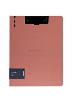 Clipboard Instinct A4 składany z klipsem różowy