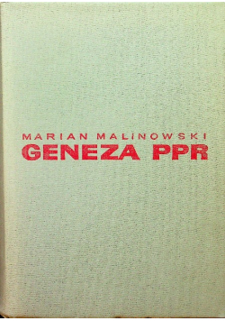 Geneza PPR