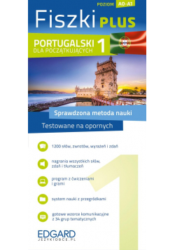 Portugalski dla początkujących Fiszki PLUS