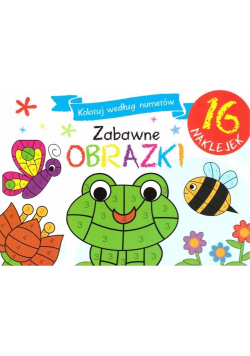 Zabawne obrazki. Koloruj według numerów
