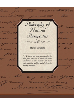 Philosophy of Natural Therapeutics