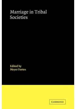 Marriage in Tribal Societies
