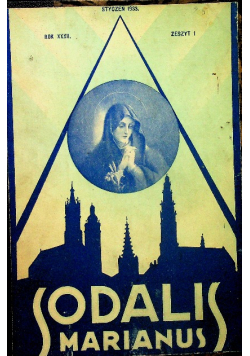 Sodalis Marianus Rocznik XXXII rok 1933 nr 1 do 12
