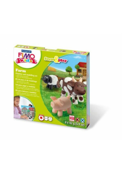 Zestaw Fimo Kids Form&Play 4 x 42g Farma