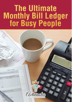 The Ultimate Monthly Bill Ledger for Busy People