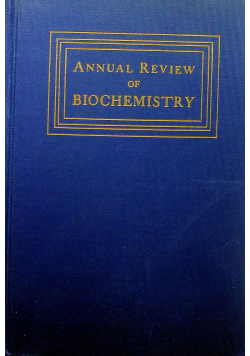 Annual Review of Biochemistry volume 32