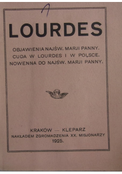 Objawienia Najświętszej Maryi Panny w Lourdes 1925 r
