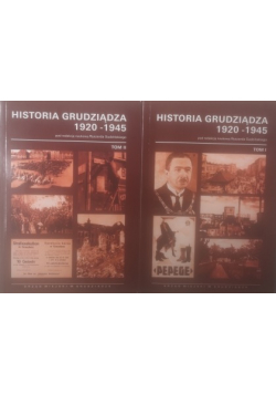 Historia Grudziądza 1920 1945 Tom I i II