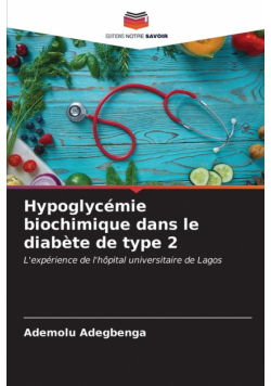 Hypoglycémie biochimique dans le diabète de type 2