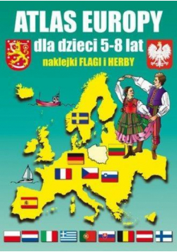 Atlas Europy dla dzieci 5-8 lat w.2016 LITERAT