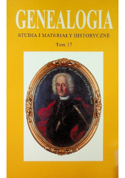 Genealogia studia i materiały historyczne Tom 17