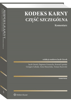 Kodeks karny Część szczególna Komentarz