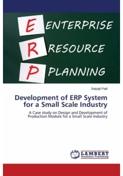 Development of Erp System for a Small Scale Industry