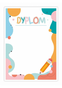 Dyplom A4 uniwersalny - Ołówek 20szt