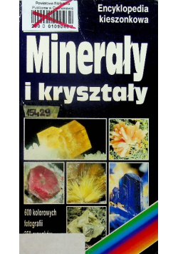 Minerały i kryształy Encyklopedia kieszonkowa